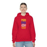 Pray Hard Work Hard Unisex Heavy Blend™ Hooded Sweatshirt