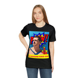 The Professional Problem Solver Blue Pow Unisex Jersey Short Sleeve Tee