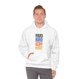 Pray Hard Work Hard Unisex Heavy Blend™ Hooded Sweatshirt