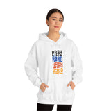 Pray Hard Work Hard Unisex Heavy Blend™ Hooded Sweatshirt