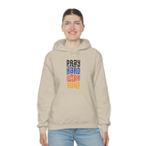 Pray Hard Work Hard Unisex Heavy Blend™ Hooded Sweatshirt