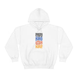 Pray Hard Work Hard Unisex Heavy Blend™ Hooded Sweatshirt