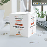 We Keep Our Word Impeccable Note Cube