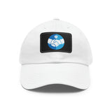 Dad Hat with Leather Patch (Rectangle)