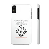 Tough Phone Cases - GET REFERRALS (WHITE)
