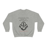 Unisex Heavy Blend™ Crewneck Sweatshirt - GET REFERRALS (WHITE)
