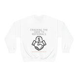 Unisex Heavy Blend™ Crewneck Sweatshirt - GET REFERRALS (WHITE)