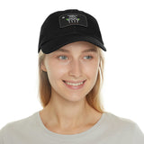Hat with Leather Patch - GET REFERRALS