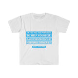HELP OTHERS T-SHIRT BLUE