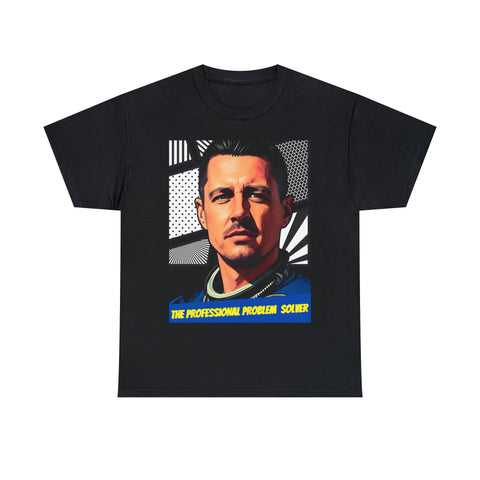 The Professional Problem Solver Headshot Unisex Heavy Cotton Tee