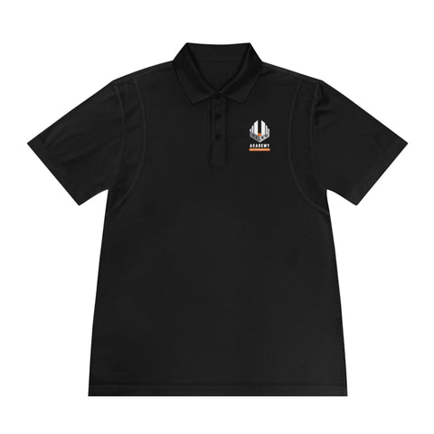 Velko Academy Men's Sport Polo Shirt Black