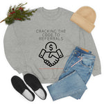 Unisex Heavy Blend™ Crewneck Sweatshirt - GET REFERRALS (WHITE)
