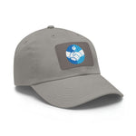 Dad Hat with Leather Patch (Rectangle)