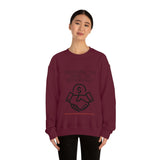 Unisex Heavy Blend™ Crewneck Sweatshirt - GET REFERRALS (WHITE)