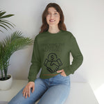 Unisex Heavy Blend™ Crewneck Sweatshirt - GET REFERRALS (WHITE)