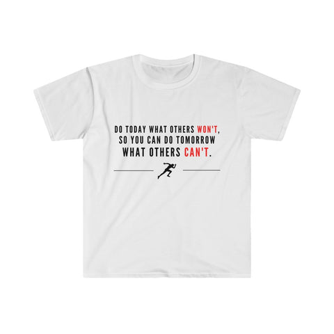 DO WHAT OTHERS CAN'T : RED | G2G MASTERMIND T-SHIRT