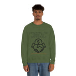 Unisex Heavy Blend™ Crewneck Sweatshirt - GET REFERRALS (WHITE)
