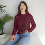Unisex Heavy Blend™ Crewneck Sweatshirt - GET REFERRALS (WHITE)