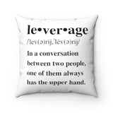 Leverage 14" Square Pillow