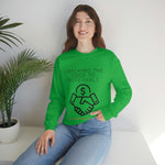 Unisex Heavy Blend™ Crewneck Sweatshirt - GET REFERRALS (WHITE)