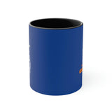 Accent Coffee Mug - GET REFERRALS (BLUE)