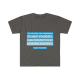 HELP OTHERS T-SHIRT BLUE