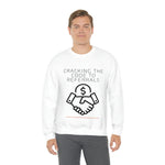 Unisex Heavy Blend™ Crewneck Sweatshirt - GET REFERRALS (WHITE)