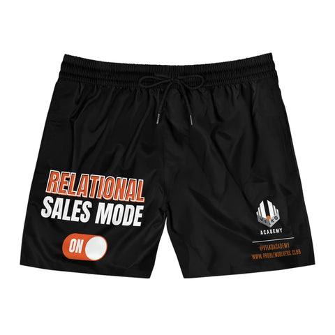 Men's Mid-Length Swim Shorts - Relational Sales Mode