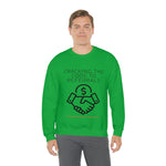 Unisex Heavy Blend™ Crewneck Sweatshirt - GET REFERRALS (WHITE)