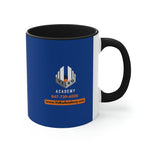 Accent Coffee Mug - GET REFERRALS (BLUE)